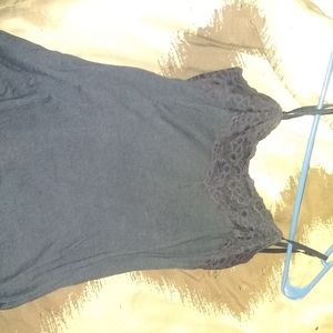 Navy blue vanity Cami